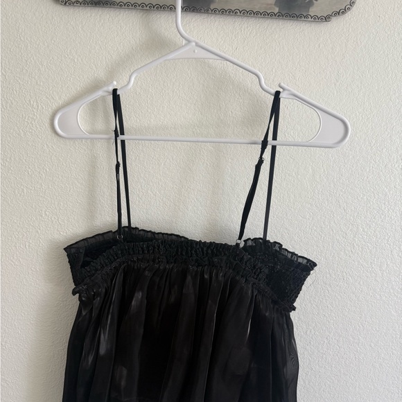 Free People Black Smocked Camisole - Picture 7 of 7